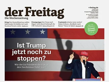 Cover der Freitag-Ausgabe 29/2024