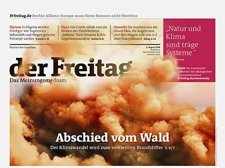 Cover der Freitag-Ausgabe 31/2018