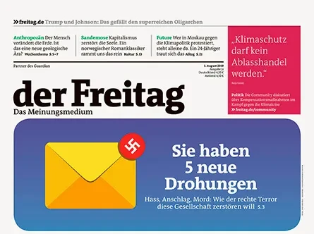 Cover der Freitag-Ausgabe 31/2019