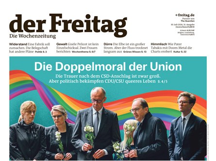 Cover der Freitag-Ausgabe 31/2026