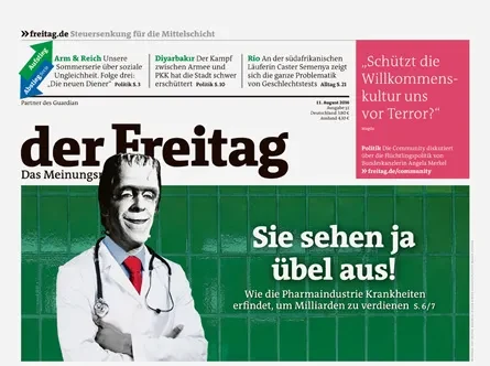Cover der Freitag-Ausgabe 32/2016