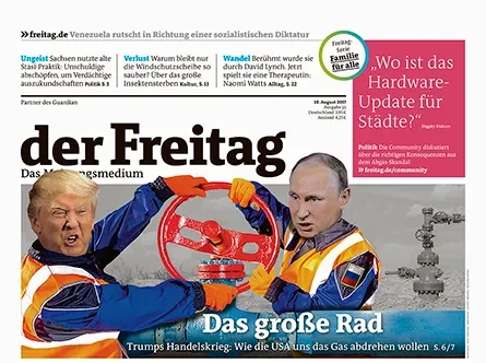 Cover der Freitag-Ausgabe 32/2017
