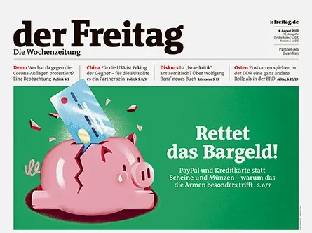Cover der Freitag-Ausgabe 32/2020