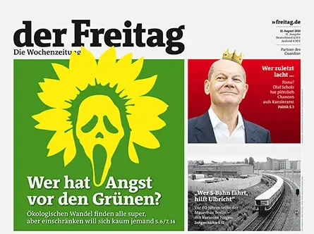Cover der Freitag-Ausgabe 32/2021