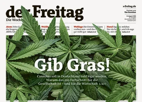 Cover der Freitag-Ausgabe 32/2022