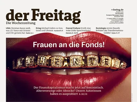 Cover der Freitag-Ausgabe 32/2024