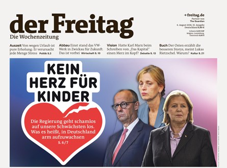 Cover der Freitag-Ausgabe 32/2026