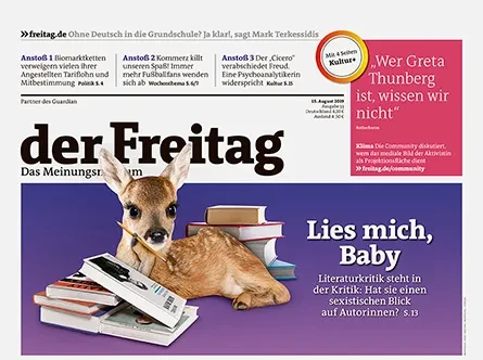 Cover der Freitag-Ausgabe 33/2019