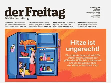 Cover der Freitag-Ausgabe 33/2023