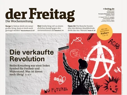 Cover der Freitag-Ausgabe 33/2024