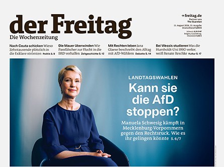 Cover der Freitag-Ausgabe 33/2026