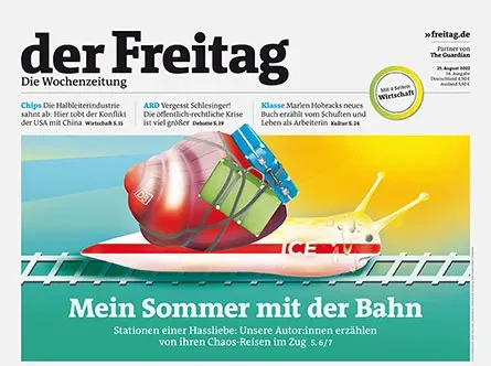 Cover der Freitag-Ausgabe 34/2022