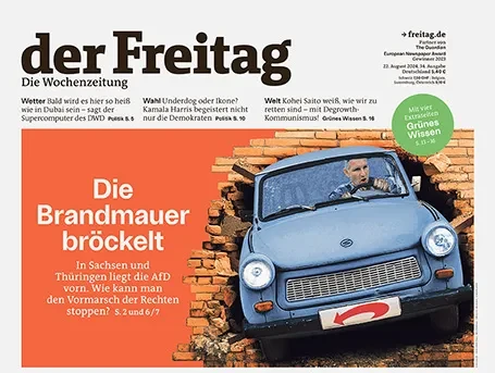 Cover der Freitag-Ausgabe 34/2024