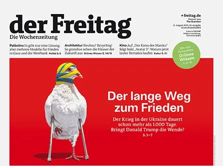 Cover der Freitag-Ausgabe 34/2025