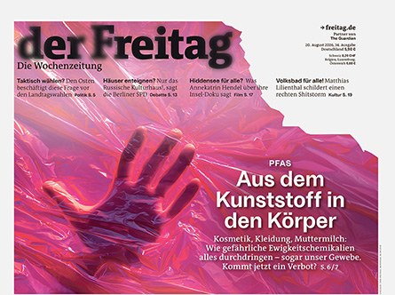 Cover der Freitag-Ausgabe 34/2026