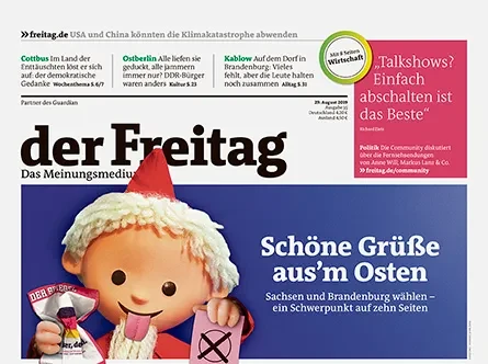 Cover der Freitag-Ausgabe 35/2019