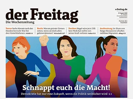 Cover der Freitag-Ausgabe 35/2020