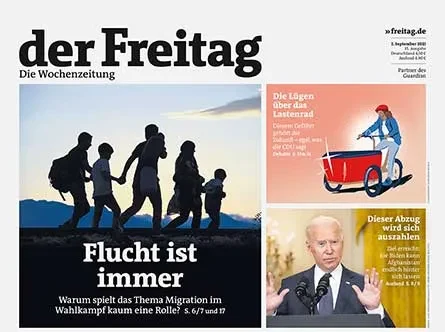 Cover der Freitag-Ausgabe 35/2021