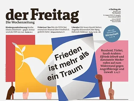 Cover der Freitag-Ausgabe 35/2023