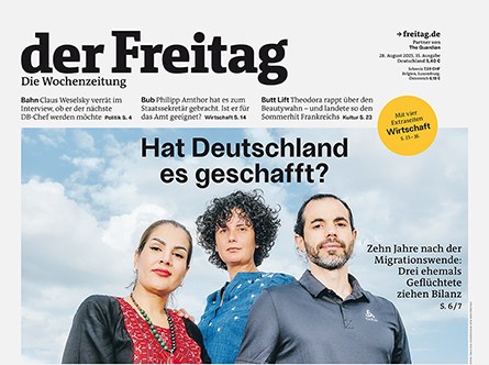 Cover der Freitag-Ausgabe 35/2025