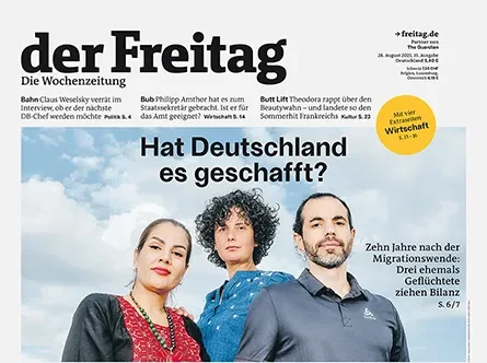 Cover der Freitag-Ausgabe 35/2025