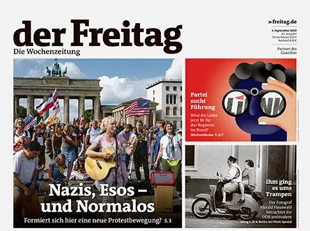 Cover der Freitag-Ausgabe 36/2020