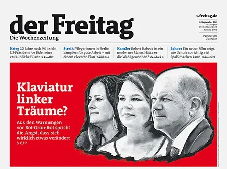 Cover der Freitag-Ausgabe 36/2021