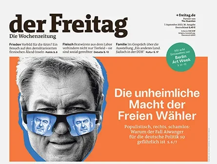 Cover der Freitag-Ausgabe 36/2023