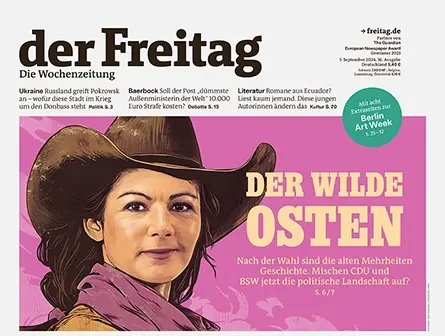 Cover der Freitag-Ausgabe 36/2024