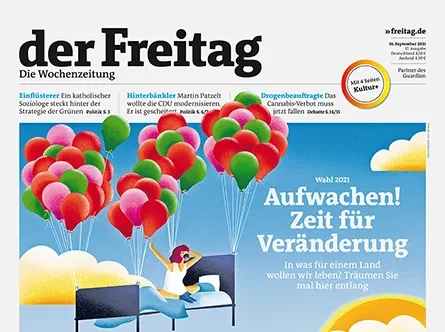 Cover der Freitag-Ausgabe 37/2021