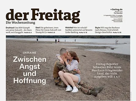 Cover der Freitag-Ausgabe 37/2025