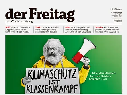 Cover der Freitag-Ausgabe 38/2019