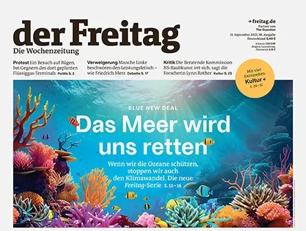 Cover der Freitag-Ausgabe 38/2023