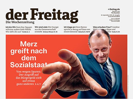 Cover der Freitag-Ausgabe 38/2025