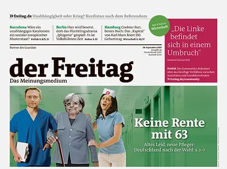 Cover der Freitag-Ausgabe 39/2017