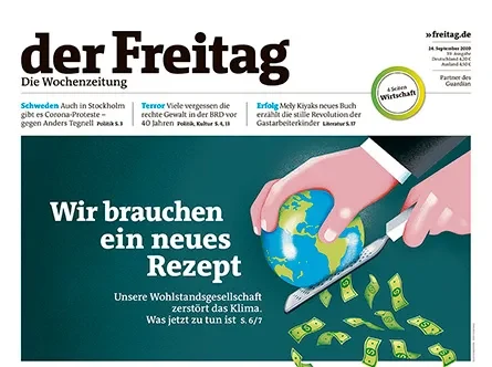 Cover der Freitag-Ausgabe 39/2020