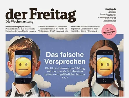 Cover der Freitag-Ausgabe 39/2024
