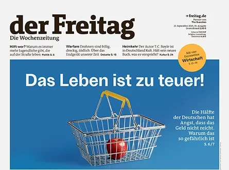 Cover der Freitag-Ausgabe 39/2025