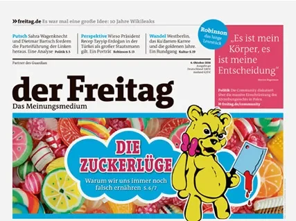 Cover der Freitag-Ausgabe 40/2016