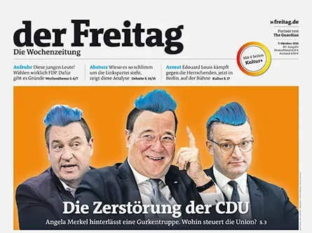 Cover der Freitag-Ausgabe 40/2021