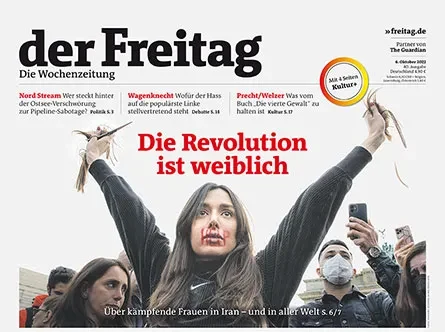 Cover der Freitag-Ausgabe 40/2022