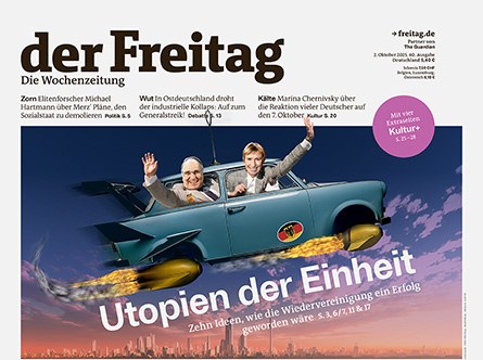Cover der Freitag-Ausgabe 40/2025