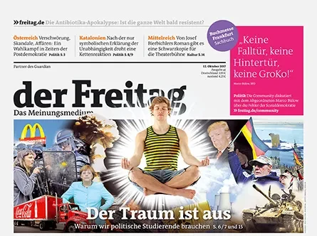 Cover der Freitag-Ausgabe 41/2017