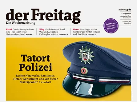 Cover der Freitag-Ausgabe 41/2020