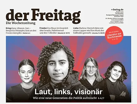 Cover der Freitag-Ausgabe 41/2024
