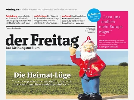 Cover der Freitag-Ausgabe 42/2017