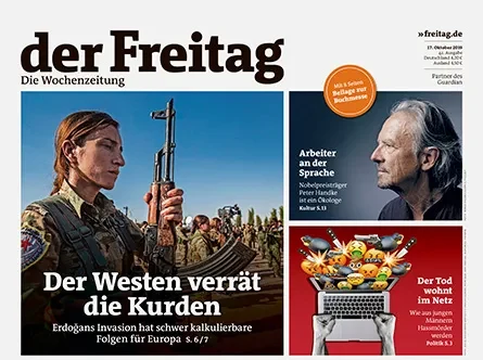 Cover der Freitag-Ausgabe 42/2019