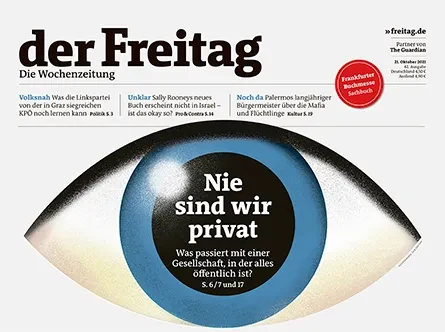 Cover der Freitag-Ausgabe 42/2021