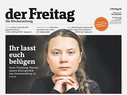 Cover der Freitag-Ausgabe 42/2022