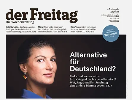 Cover der Freitag-Ausgabe 43/2023